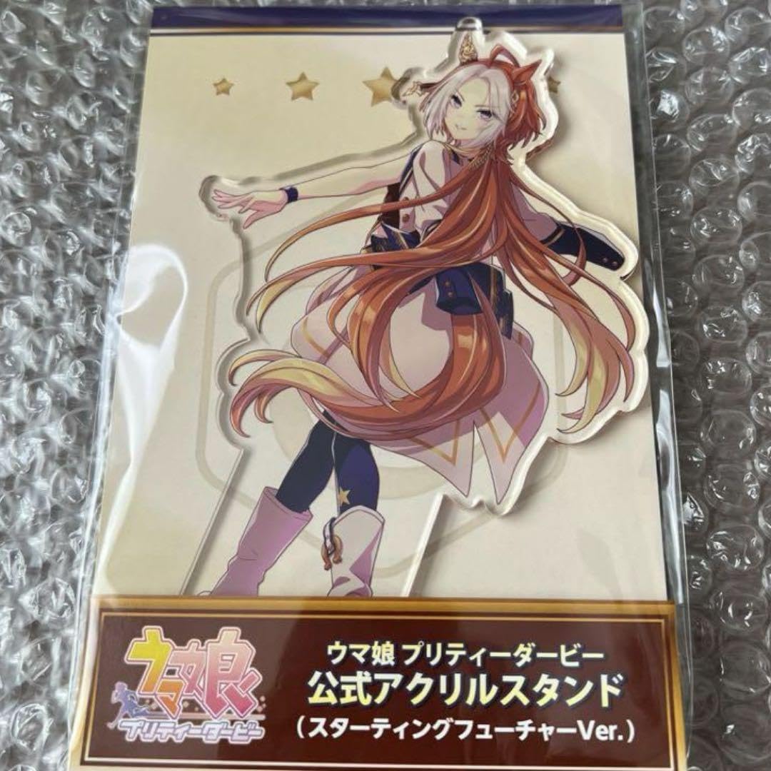 競馬　オルフェーヴル　アクリルスタンド　外箱つき　その① ダービー馬列伝くじ オルフェーヴル 競馬 BIGアクリルスタンド - メルカリ